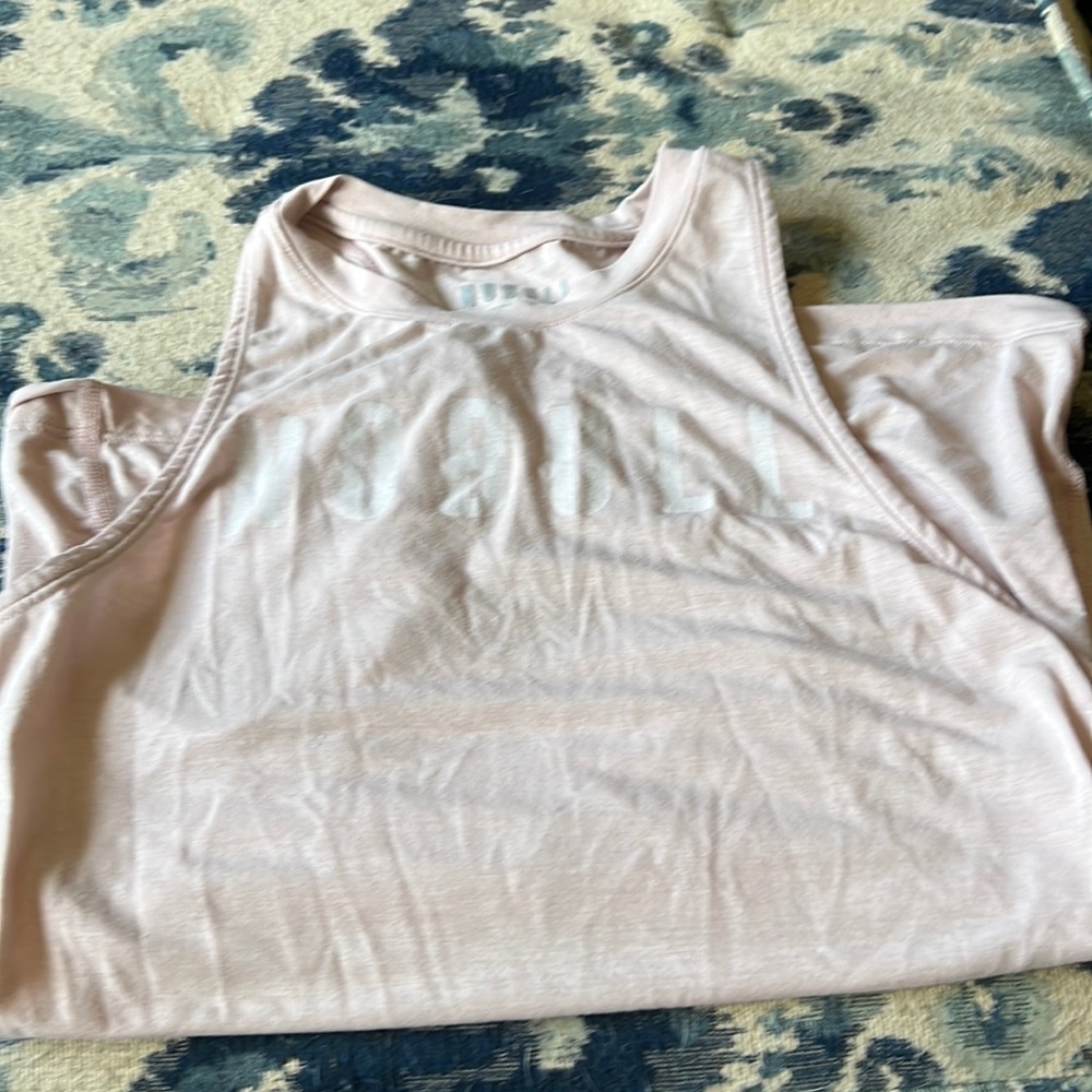 No bull muscle tank pink xs